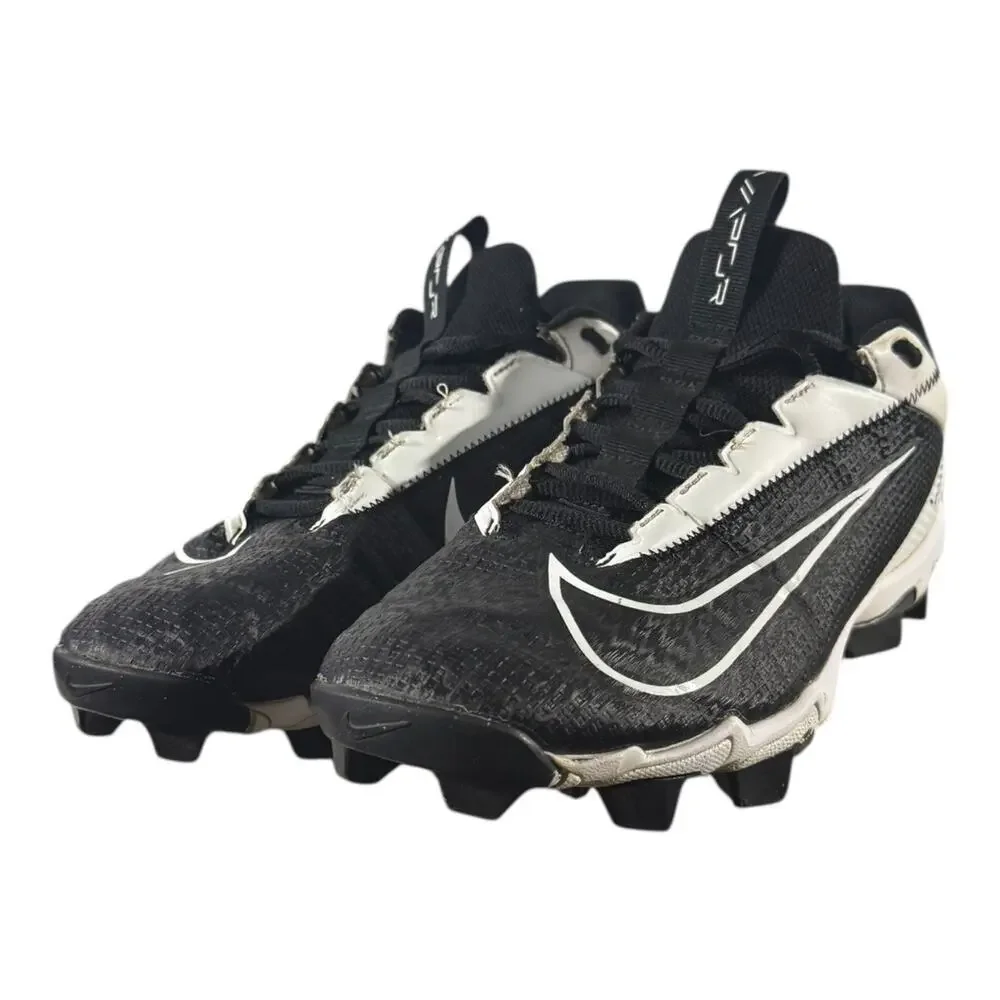 Nike Vapor Edge Shark 2 Football Cleats Men Size 9 Black White DH5088-001